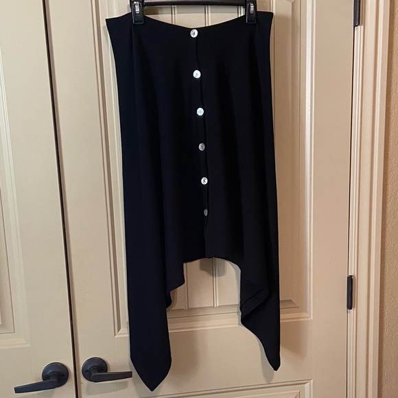 Button-Front Cape - Picture 1 of 9